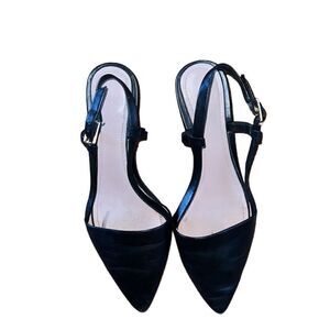 AD & Daughters Black Leather Size 7